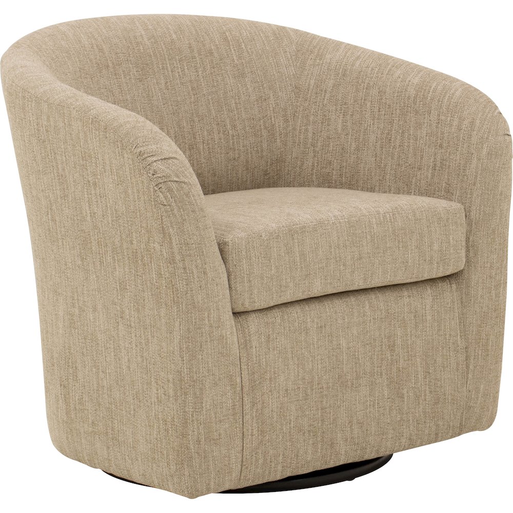 Tub Swivel Chair  - Hampden Oatmeal. Picture 1