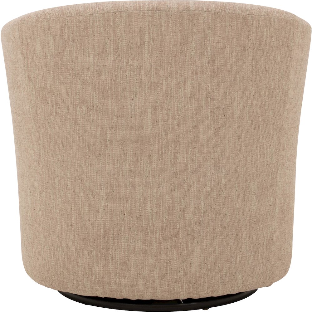 Tub Swivel Chair  - Hampden Blush Pink. Picture 4