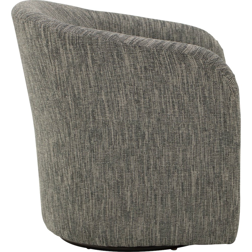 Tub Swivel Chair  - Hampden Charcoal. Picture 5