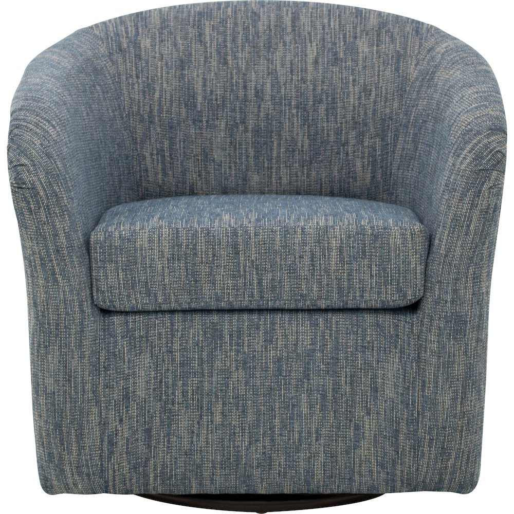 Tub Swivel Chair  - Hampden Navy. Picture 6