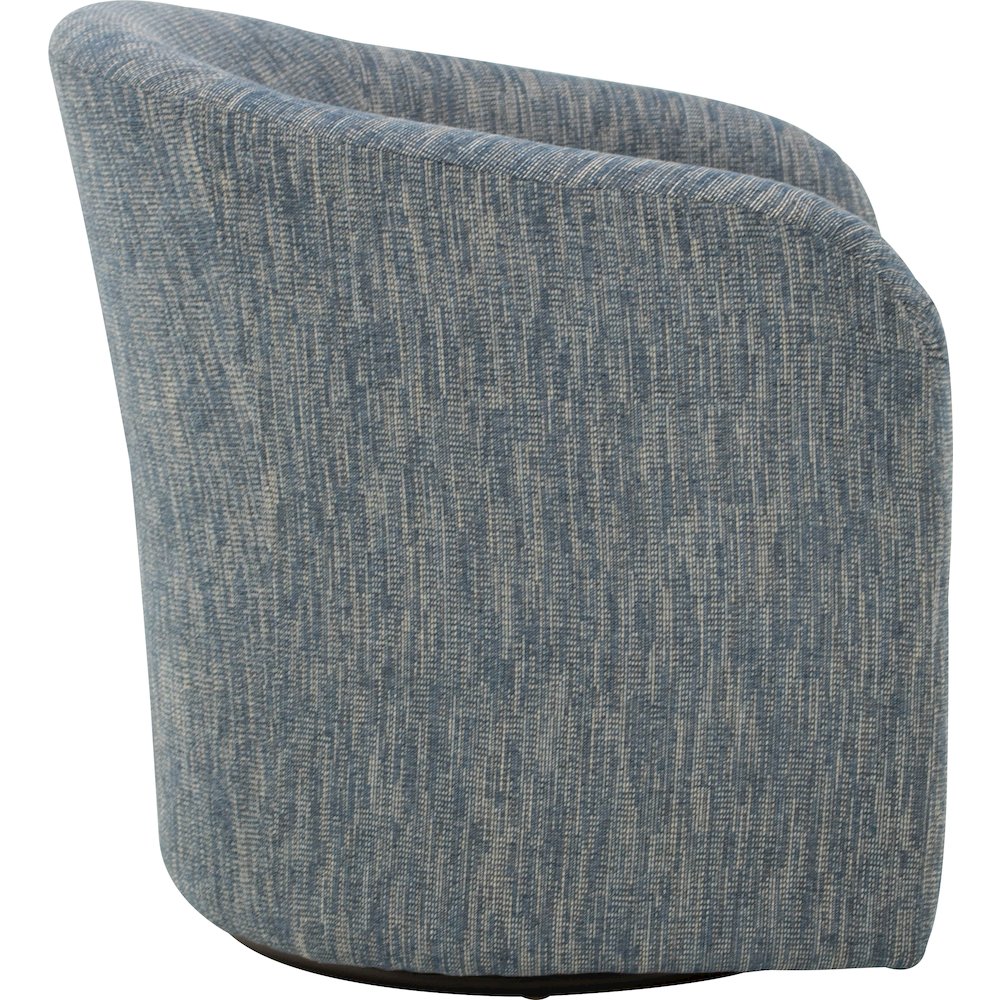 Tub Swivel Chair  - Hampden Navy. Picture 5