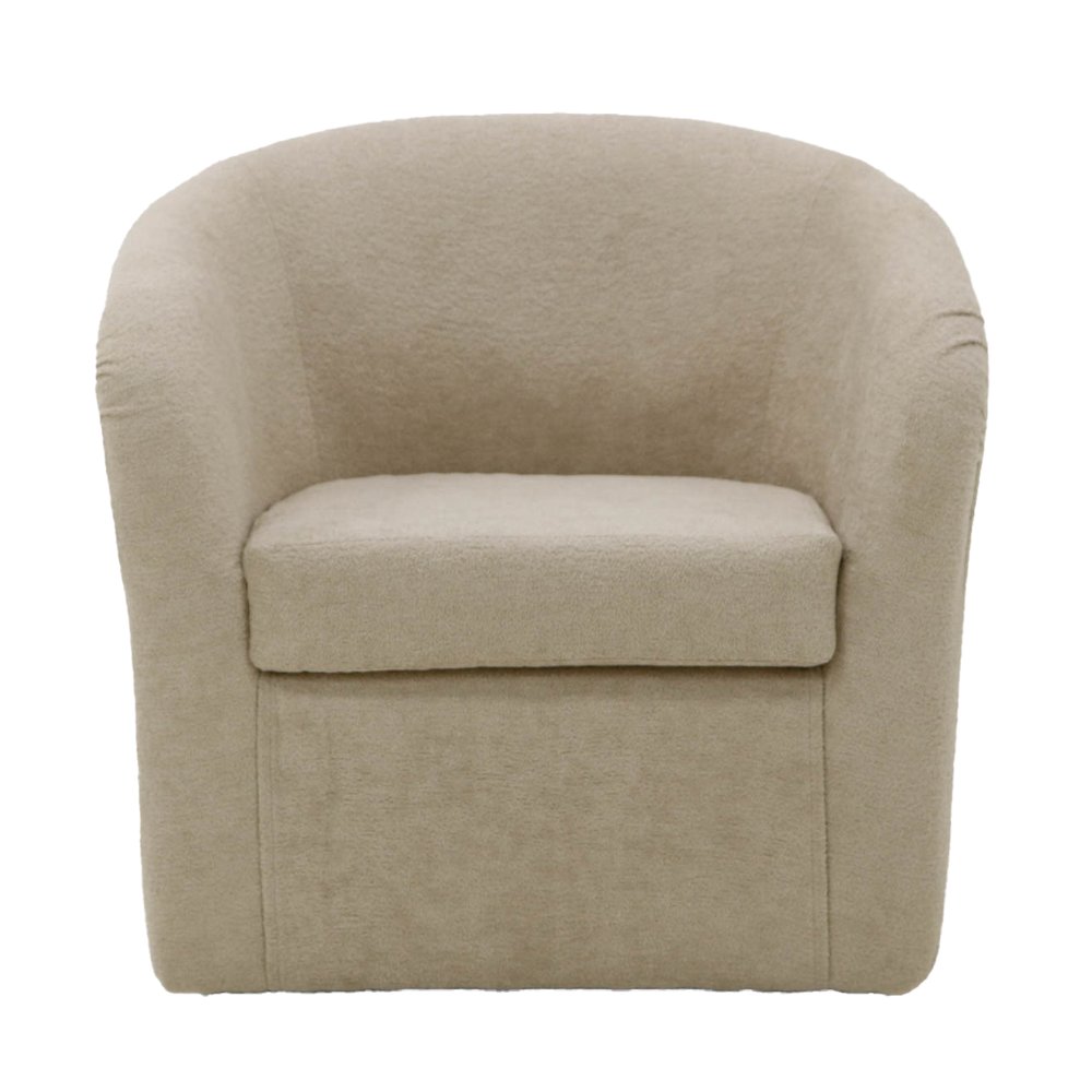 Tubs Swivel Chair  - Milo Fawn. Picture 6