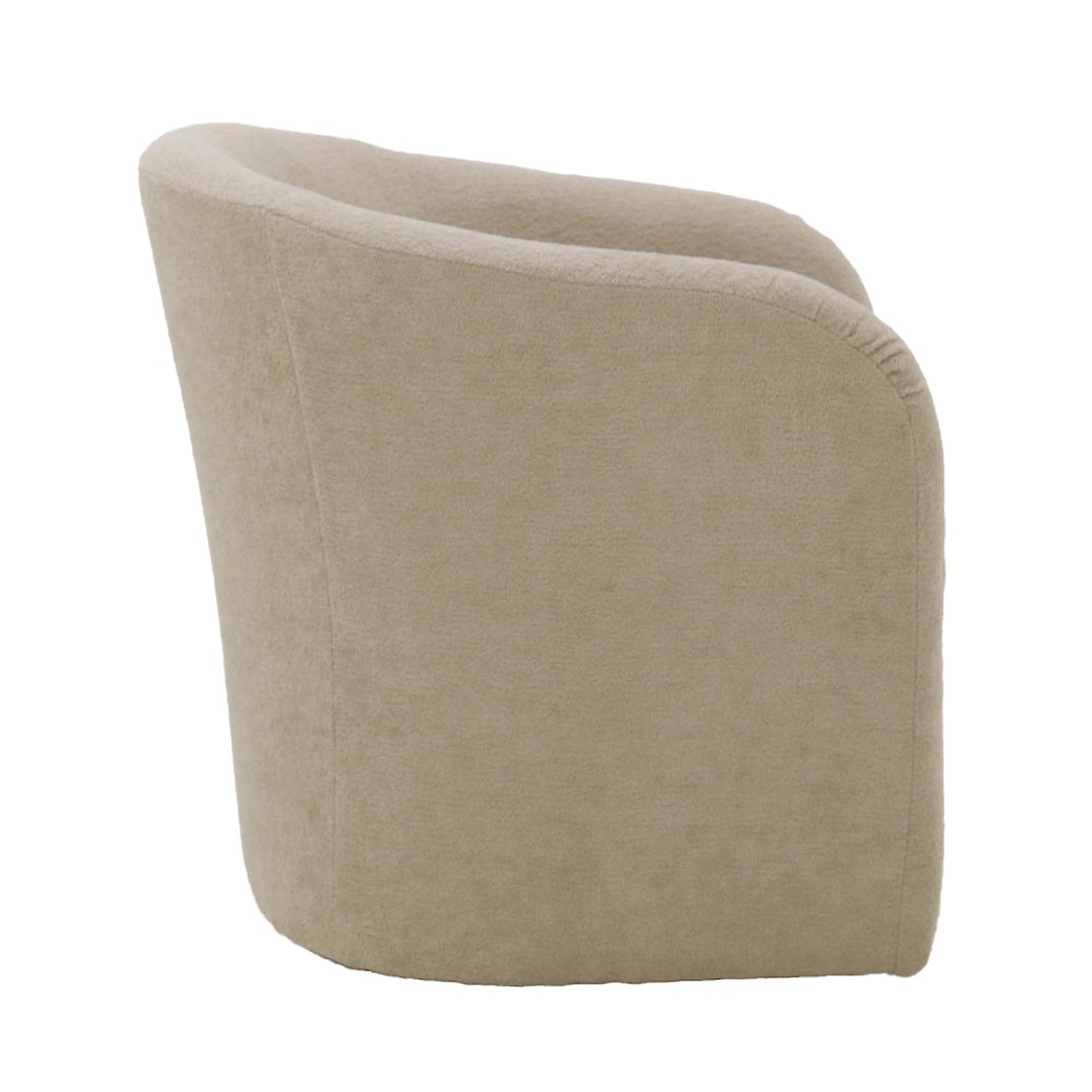 Tubs Swivel Chair  - Milo Fawn. Picture 5