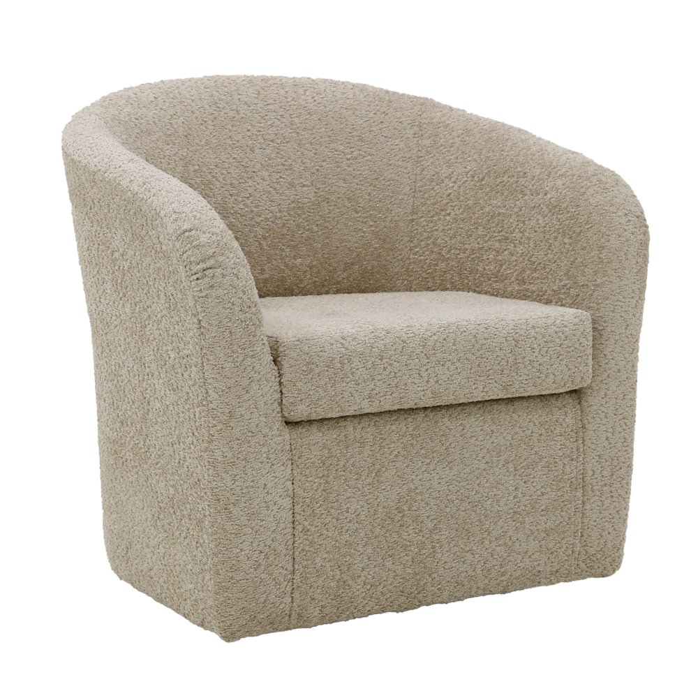 Tubs Swivel Chair  - Oslo Camel. Picture 1