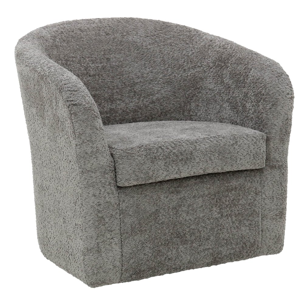 Tubs Swivel Chair  - Oslo Pewter. Picture 1