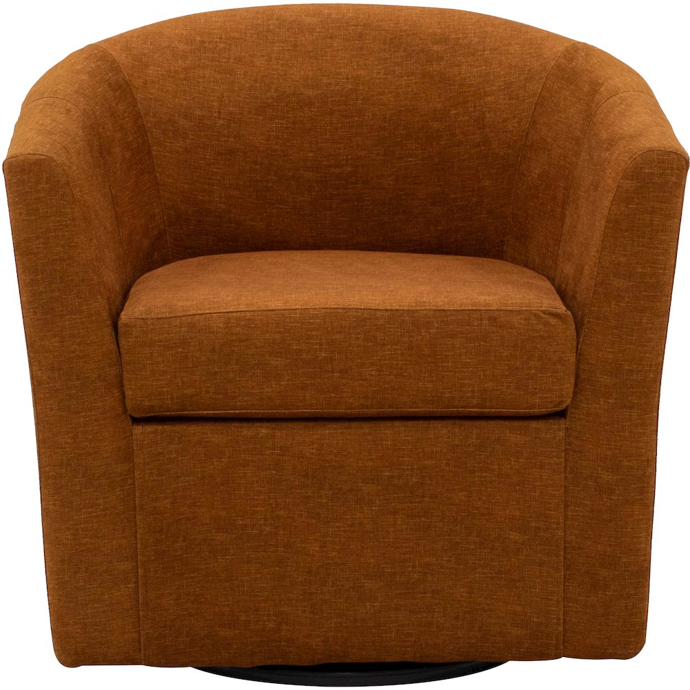 Windsor Swivel Chair  - Tangerine. Picture 6