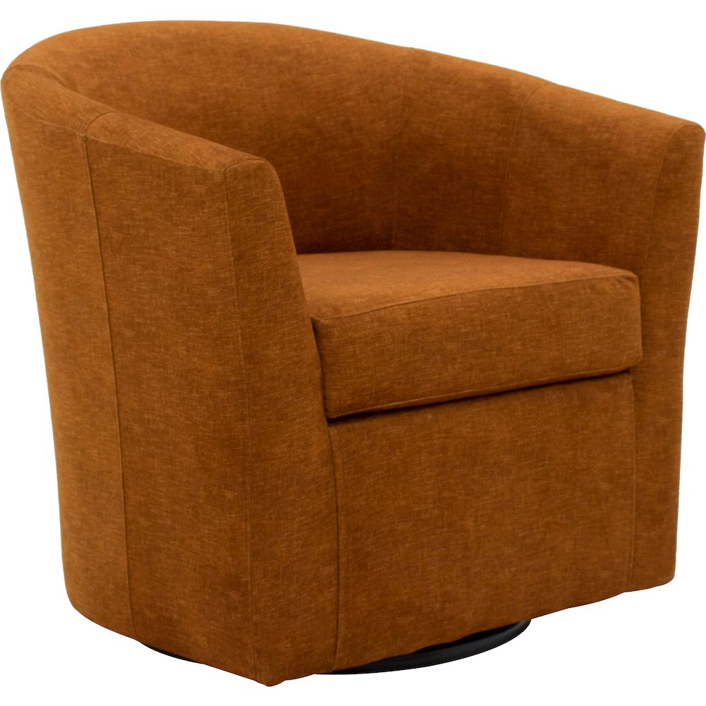 Windsor Swivel Chair  - Tangerine. Picture 1