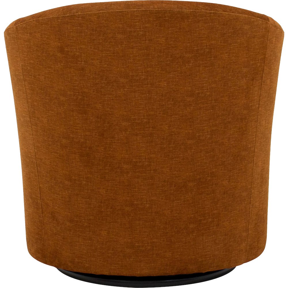 Windsor Swivel Chair  - Tangerine. Picture 4