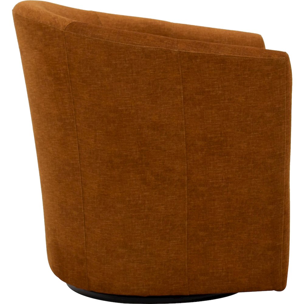 Windsor Swivel Chair  - Tangerine. Picture 5