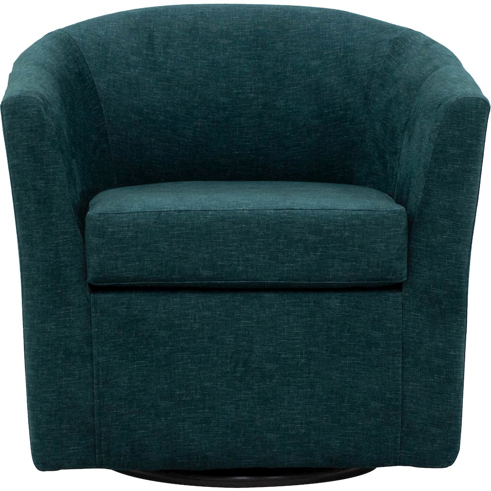 Windsor Swivel Chair  - Teal. Picture 6