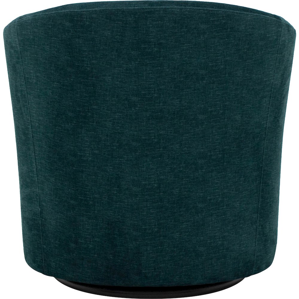 Windsor Swivel Chair  - Teal. Picture 4