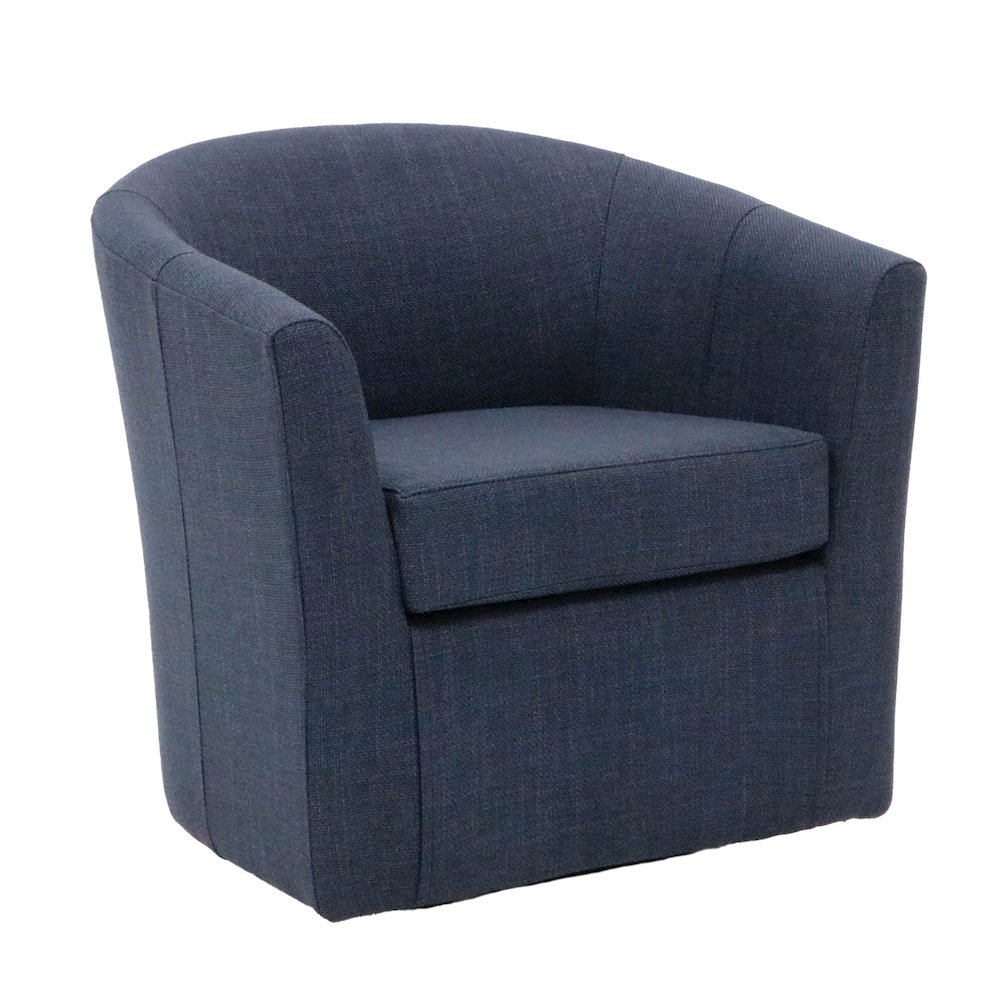 Windsor Swivel Chair  - Blake Ink. Picture 1