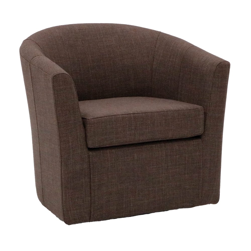 Windsor Swivel Chair  - Blake Truffle. Picture 1