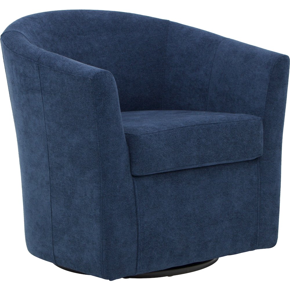 Windsor Swivel Chair  - Chloe Indigo. Picture 1