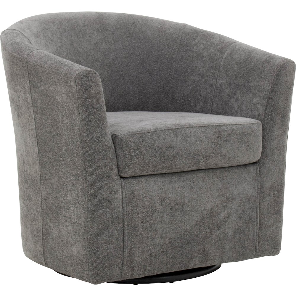 Windsor Swivel Chair  - Chloe Slate. Picture 1