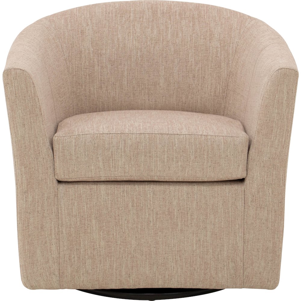 Windsor Swivel Chair  - Hampden Blush Pink. Picture 6