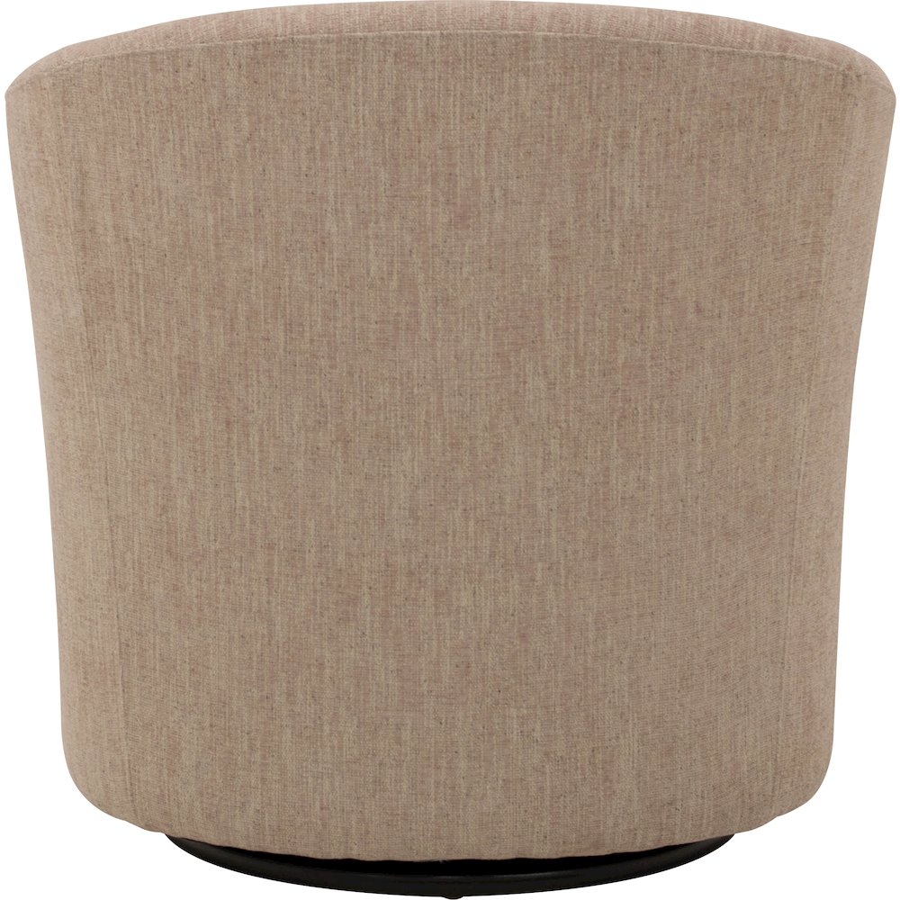 Windsor Swivel Chair  - Hampden Blush Pink. Picture 4