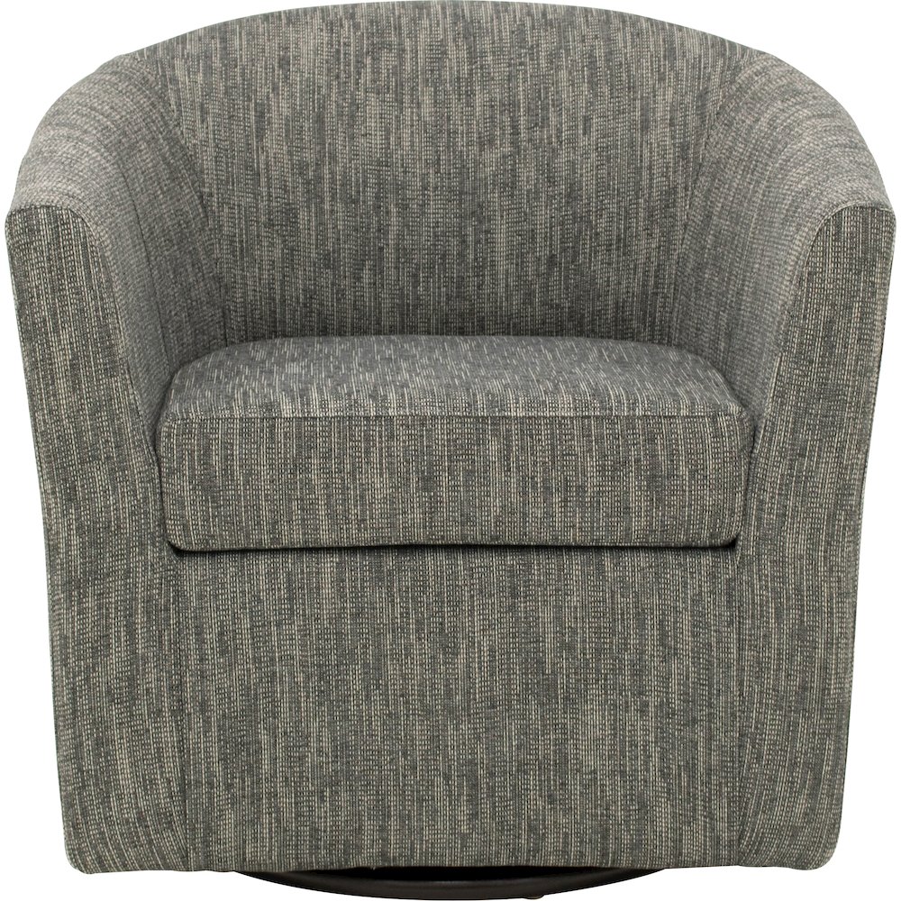 Windsor Swivel Chair  - Hampden Charcoal. Picture 6
