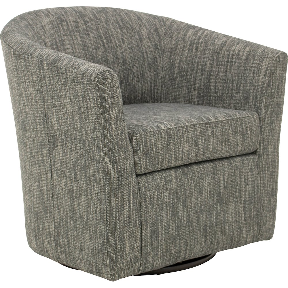 Windsor Swivel Chair  - Hampden Charcoal. Picture 1