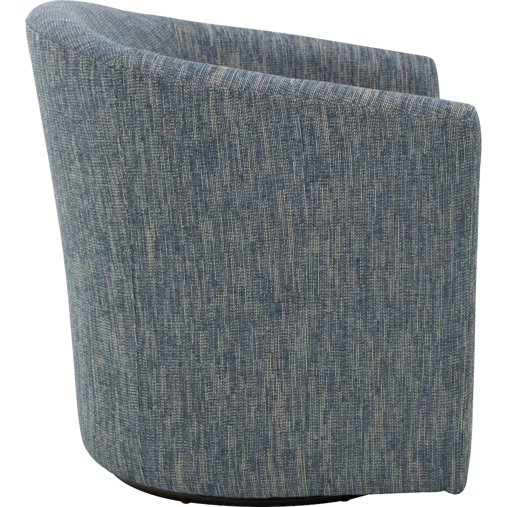 Windsor Swivel Chair  - Hampden Navy. Picture 5