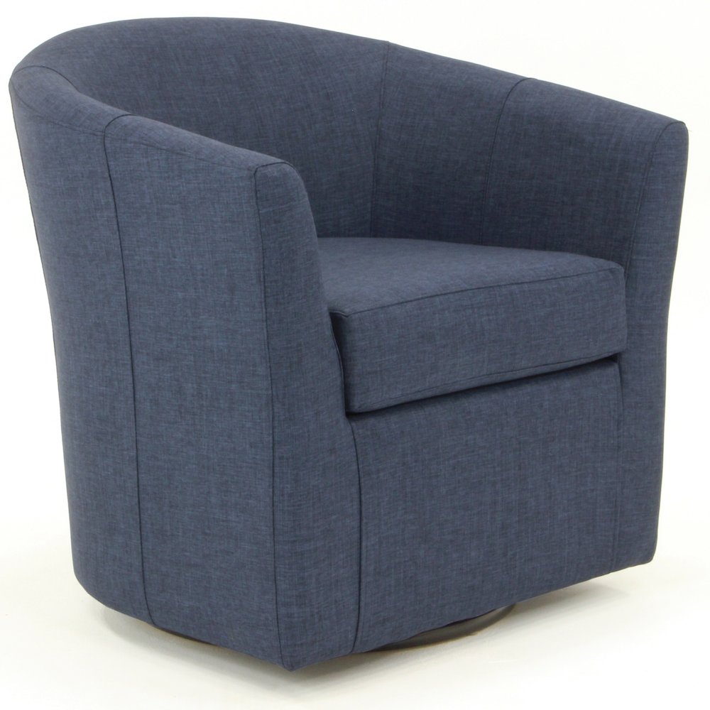 Windsor Swivel Club Chair. Picture 1