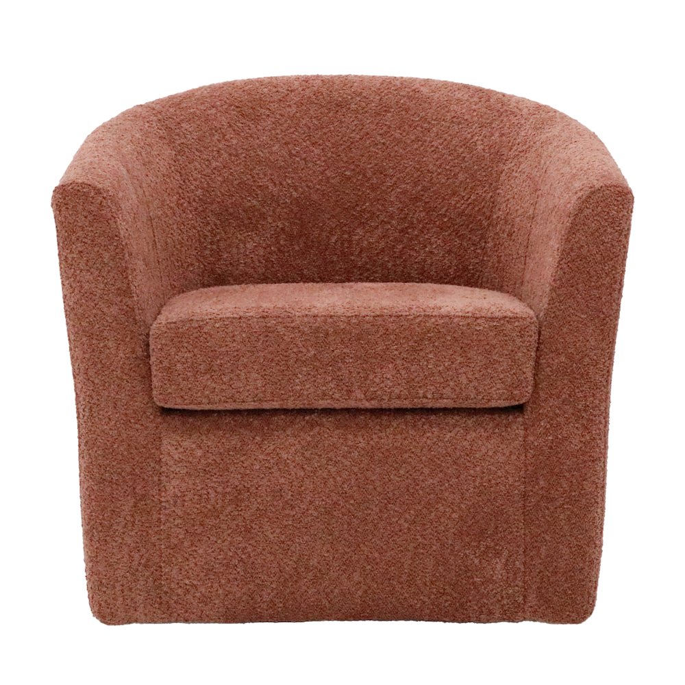 Windsor Swivel Chair  - Merrimac Terracotta. Picture 6