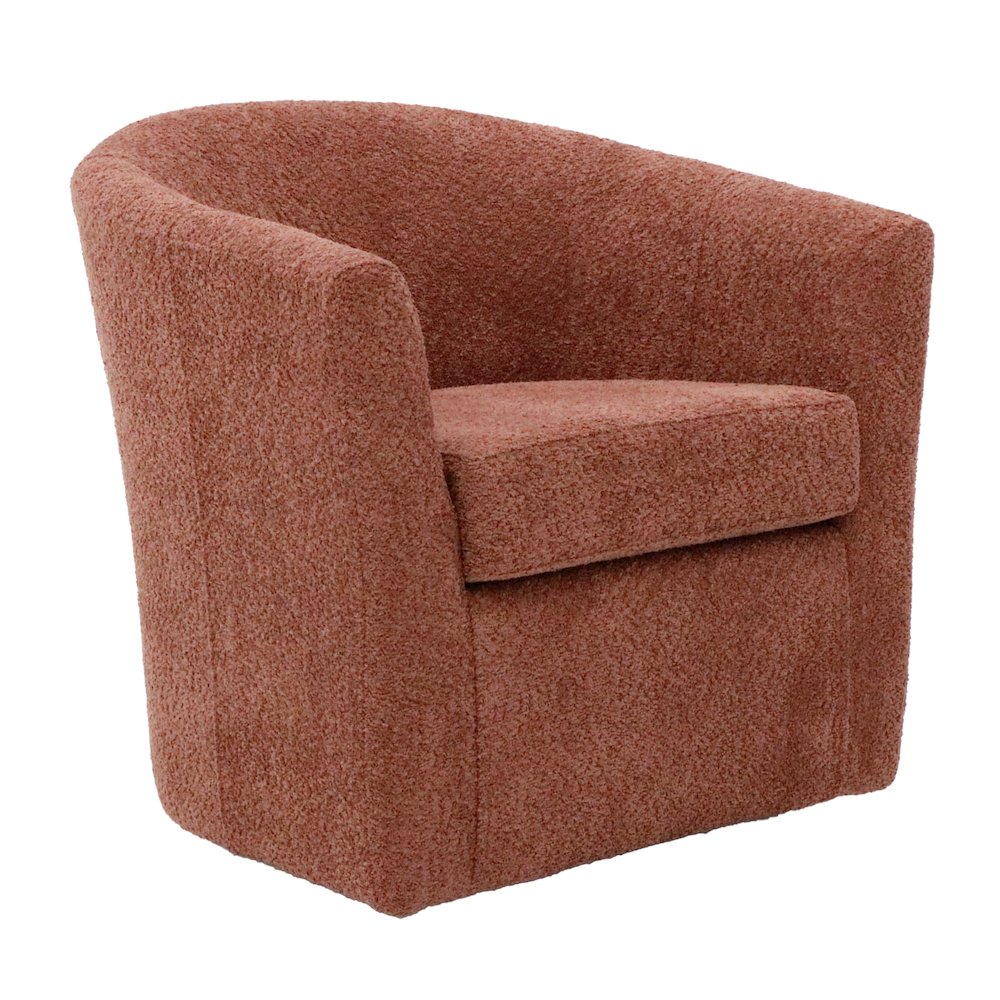 Windsor Swivel Chair  - Merrimac Terracotta. Picture 1