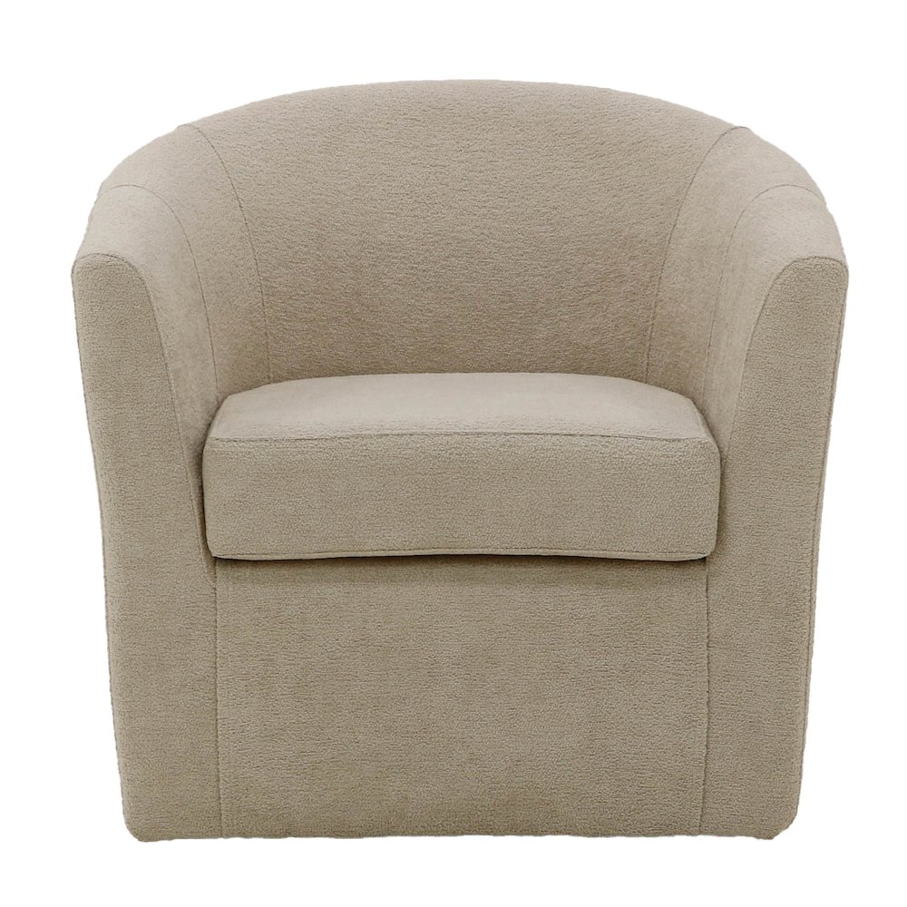 Windsor Swivel Chair  - Milo Fawn. Picture 6