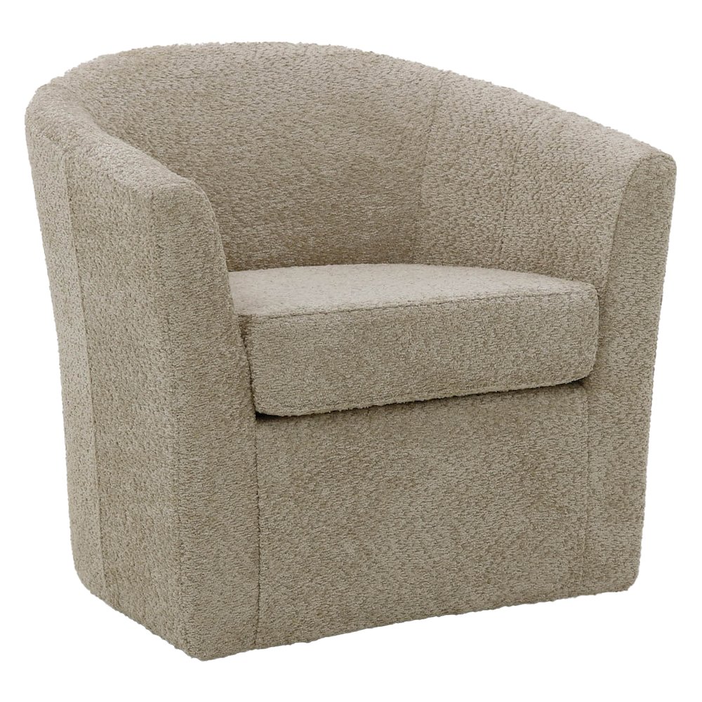 Windsor Swivel Chair  - Oslo Camel. Picture 1