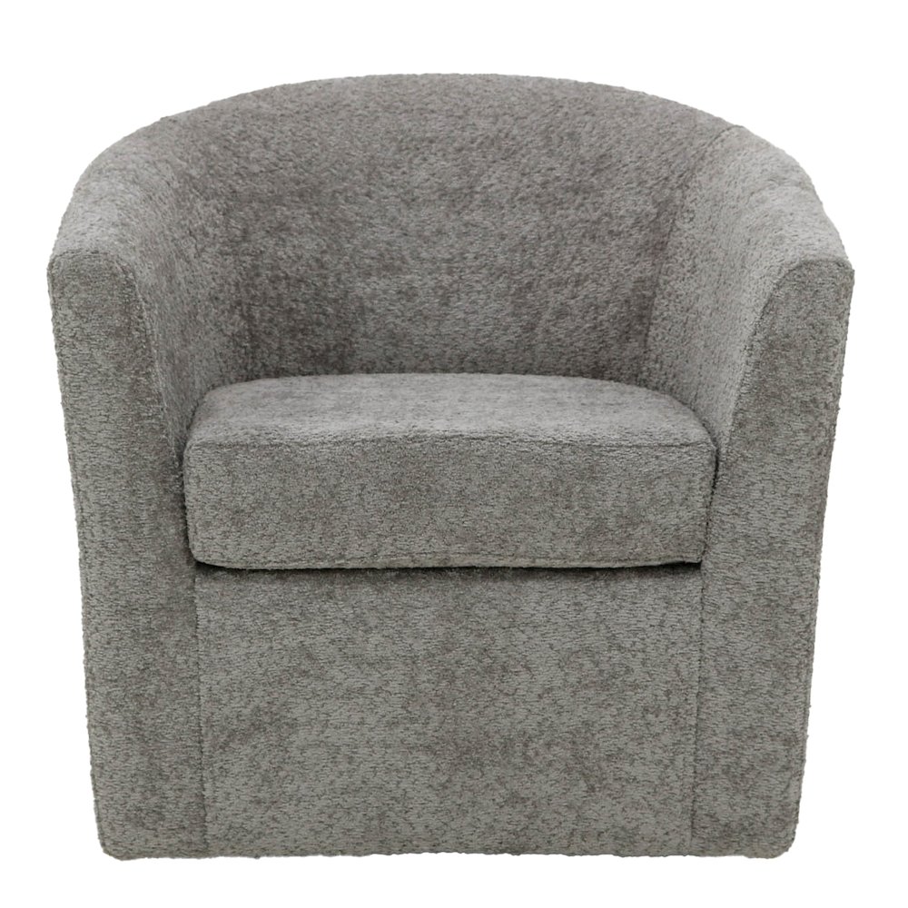 Windsor Swivel Chair  - Oslo Pewter. Picture 6