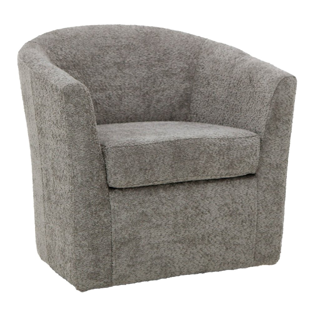 Windsor Swivel Chair  - Oslo Pewter. Picture 1