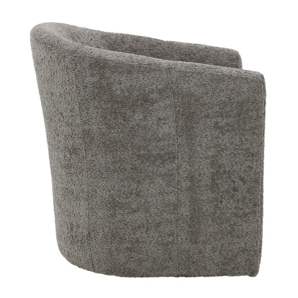 Windsor Swivel Chair  - Oslo Pewter. Picture 5