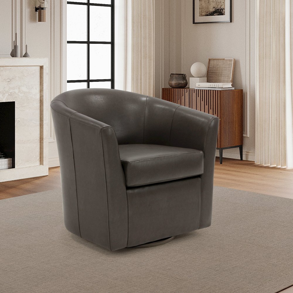 Windsor Swivel Club Chair. Picture 7