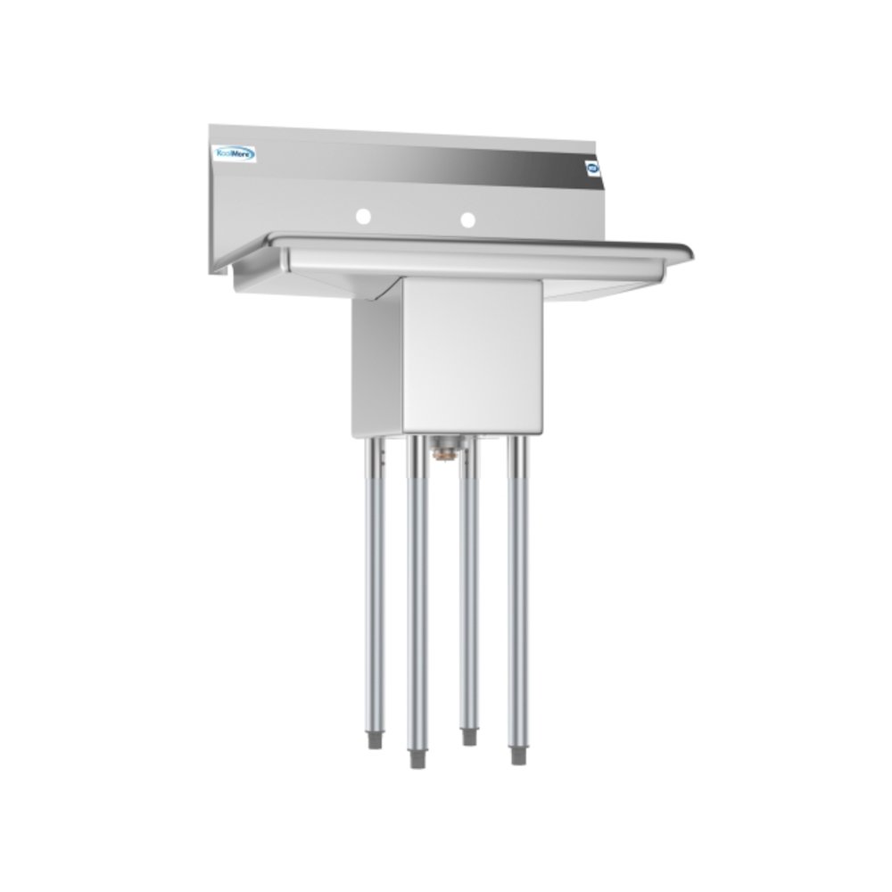 30 in. One Compartment Sink with 2 Drainboards, Bowl Size 10" x 14" x 10". Picture 7