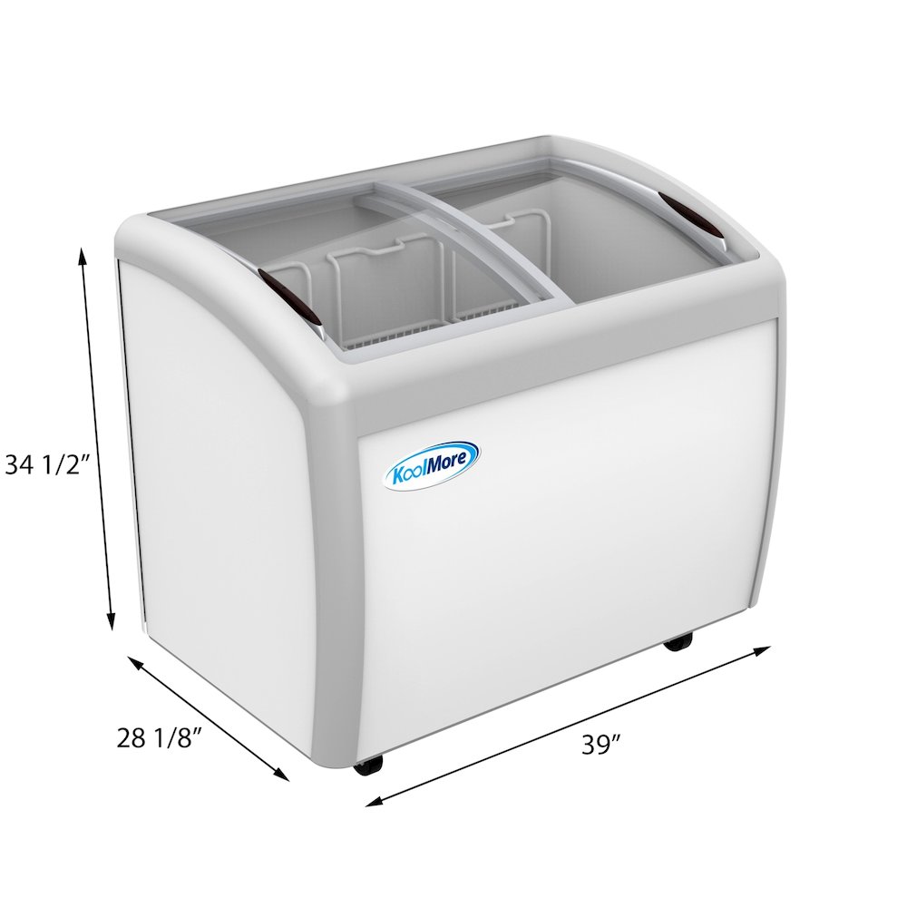 40 in. Display Ice Cream Freezer - 9 cu ft.. Picture 6
