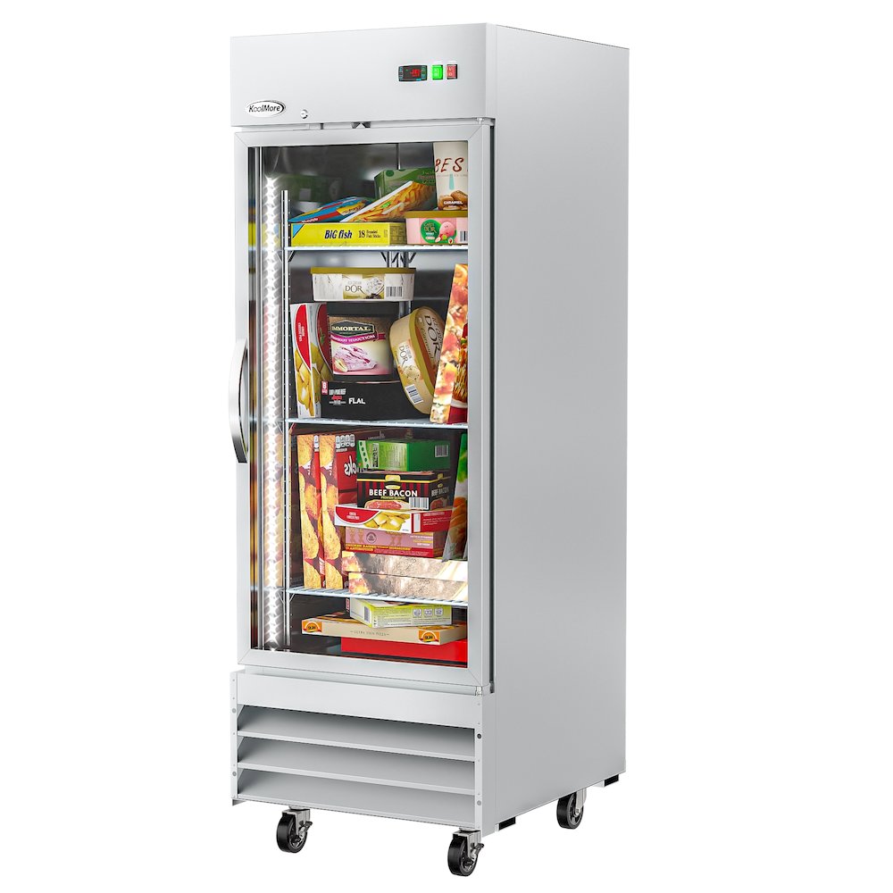 29 in. One Glass Door Reach-In Freezer 23 cu ft.. Picture 3