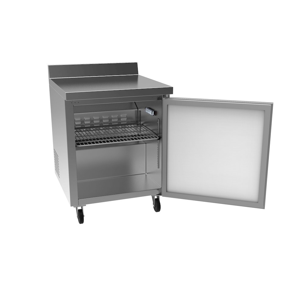 27 in. One-Door Worktop Refrigerator With 3.5 in. Backsplash - 6.3 Cu Ft.. Picture 2