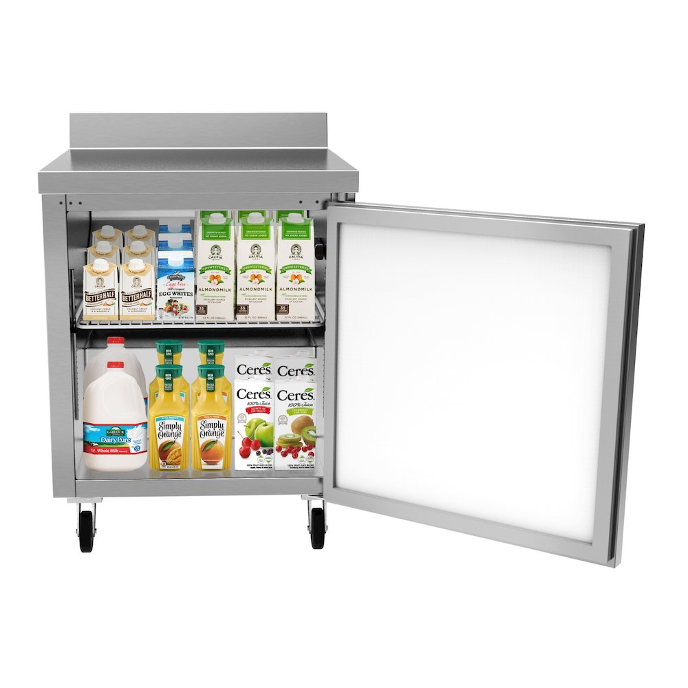 27 in. One-Door Worktop Refrigerator With 3.5 in. Backsplash - 6.3 Cu Ft.. Picture 8