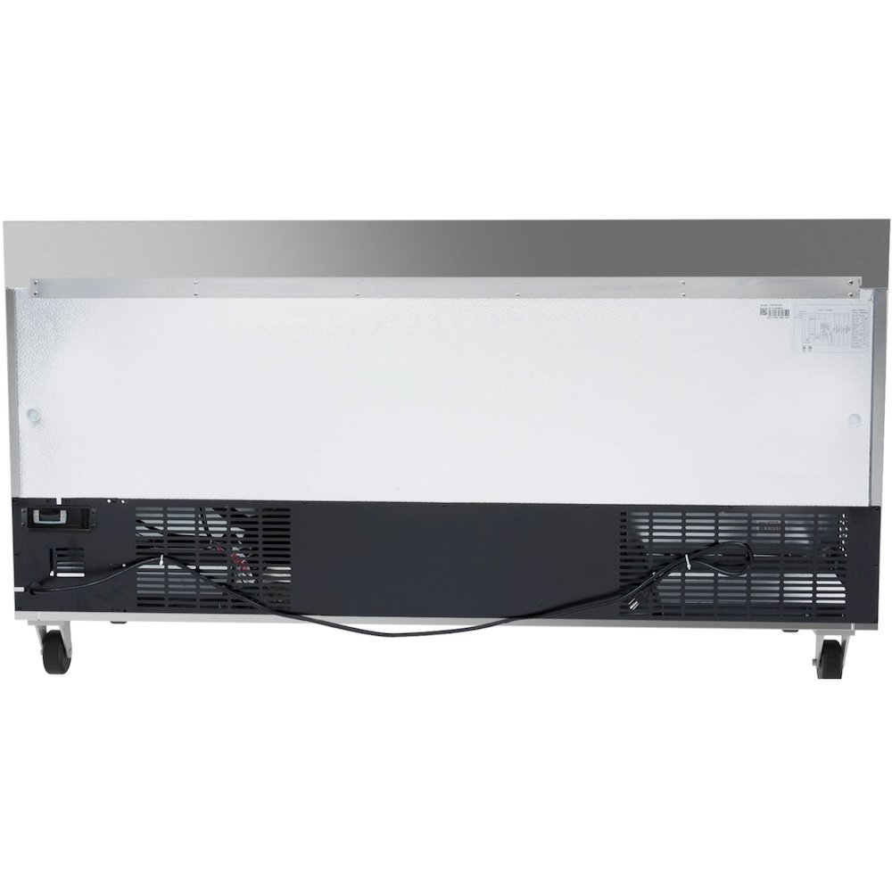 72 in. Three-Door Worktop Refrigerator With 3.5 in. Backsplash - 16.9 Cu Ft.. Picture 8