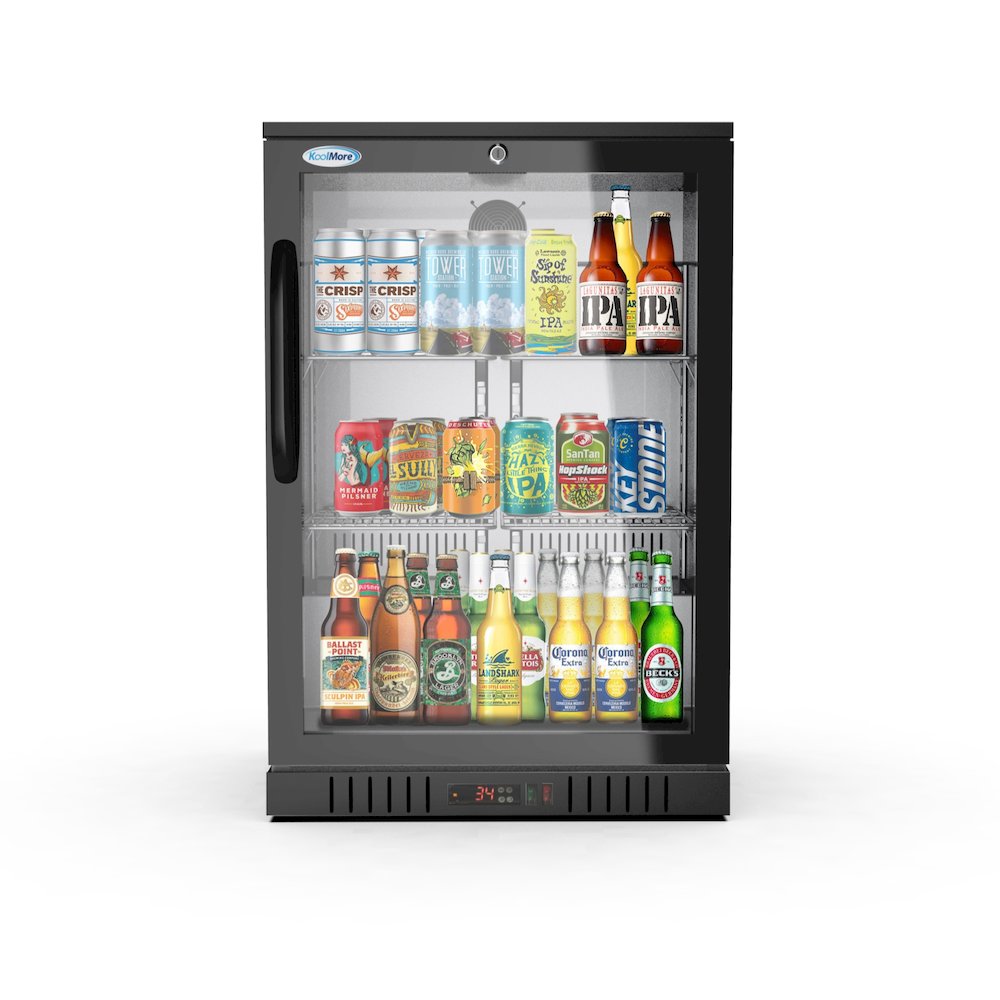 24 in. One-Door Back Bar Refrigerator - 4.1 Cu Ft.. Picture 3