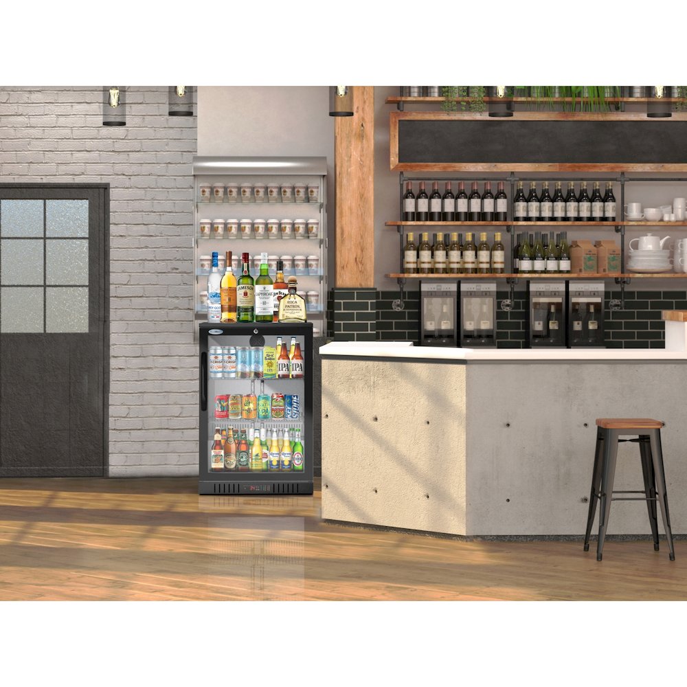 24 in. One-Door Back Bar Refrigerator - 4.1 Cu Ft.. Picture 8