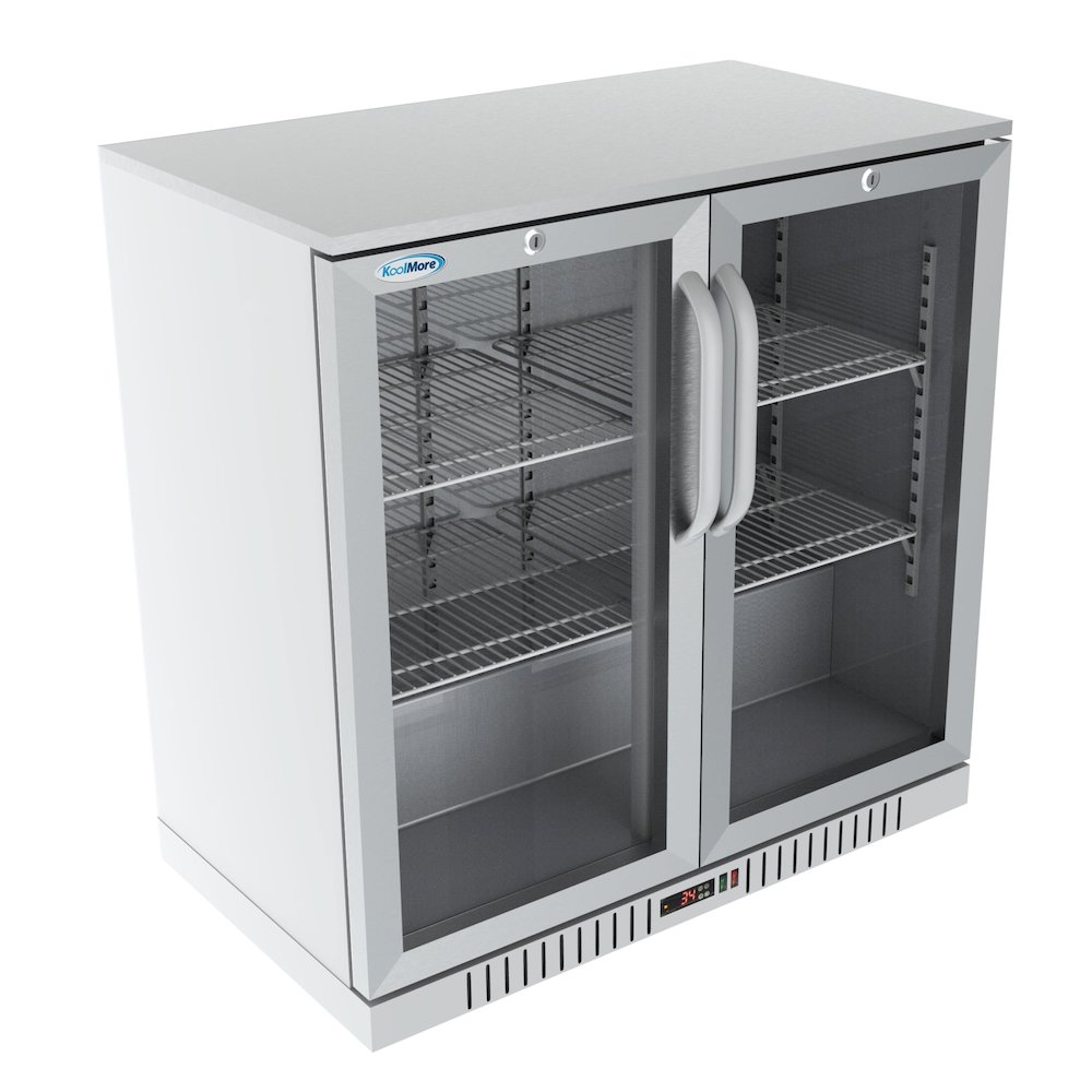 35 in. Two-Door Back Bar Refrigerator - 7.4 Cu Ft.. Picture 6