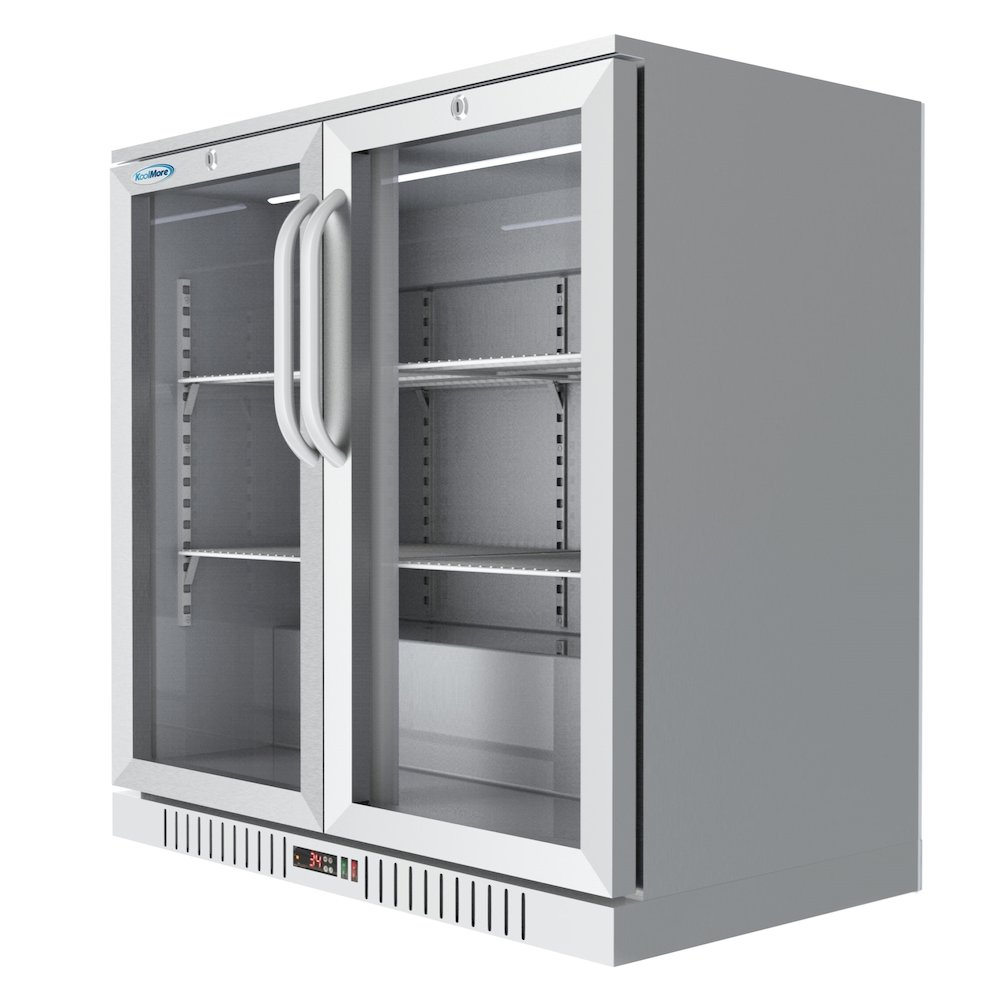 35 in. Two-Door Back Bar Refrigerator - 7.4 Cu Ft.. Picture 9