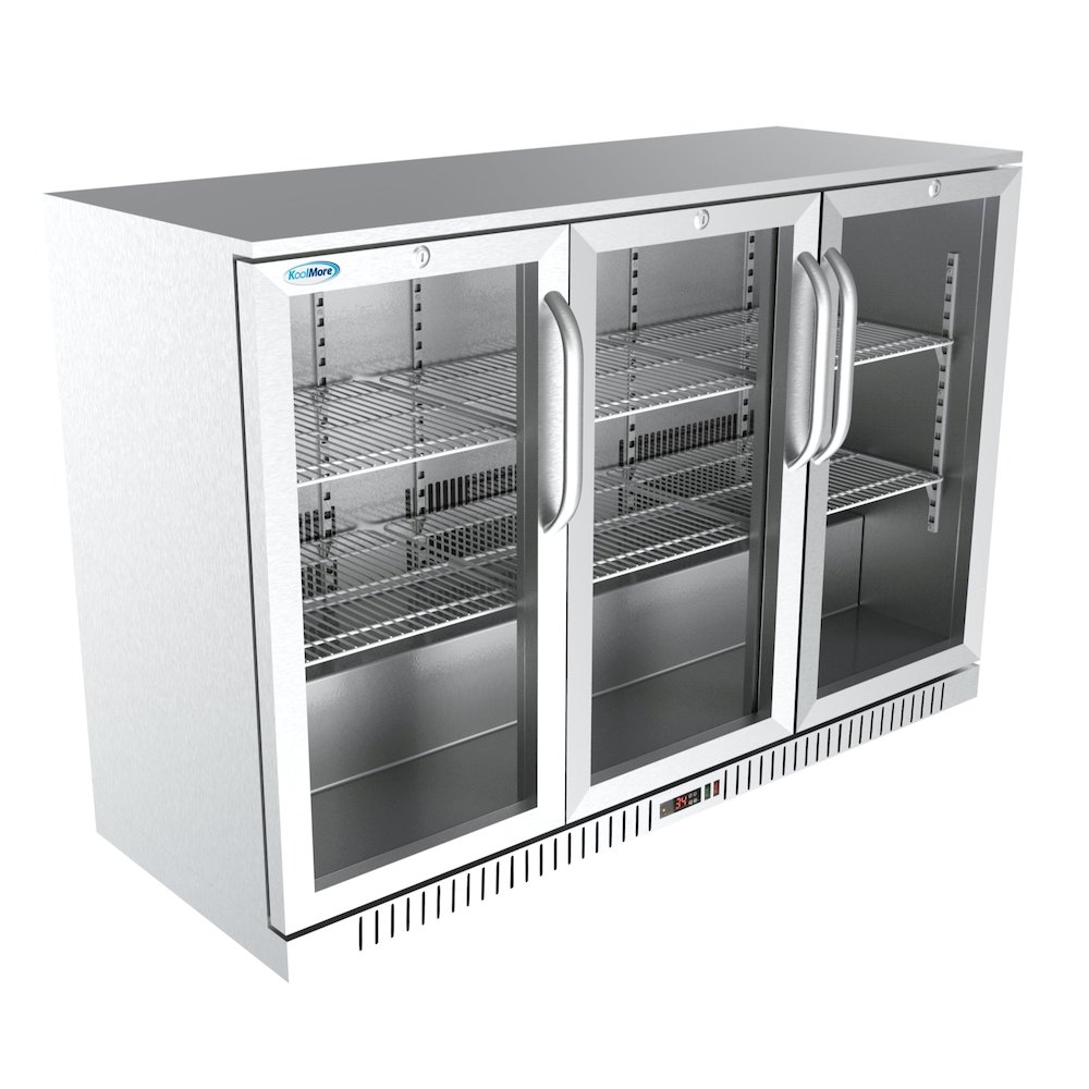 53 in. Three-Door Back Bar Refrigerator - 11 Cu Ft.. Picture 7