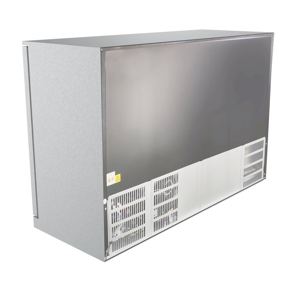 53 in. Three-Door Back Bar Refrigerator - 11 Cu Ft.. Picture 10