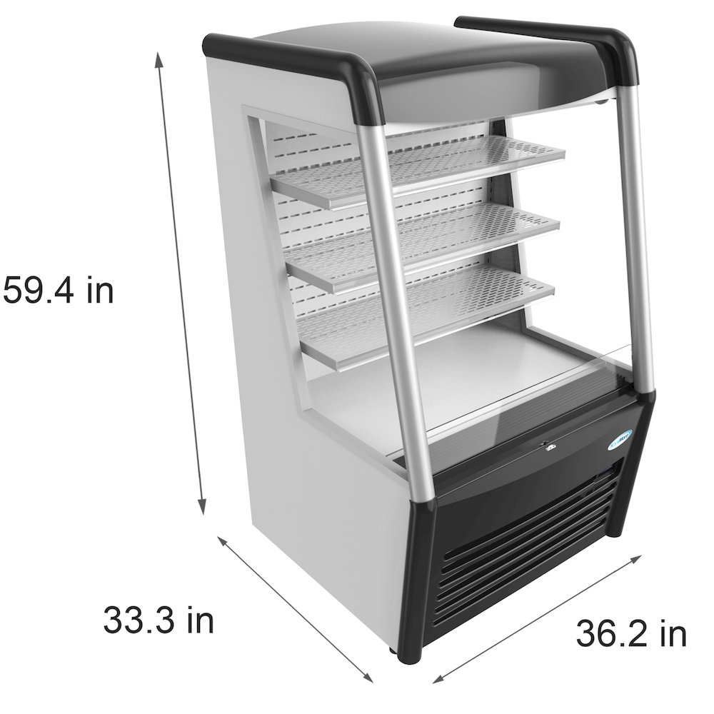 36 in. Open Air Grab and Go Refrigerator - 11.3 Cu Ft.. Picture 7