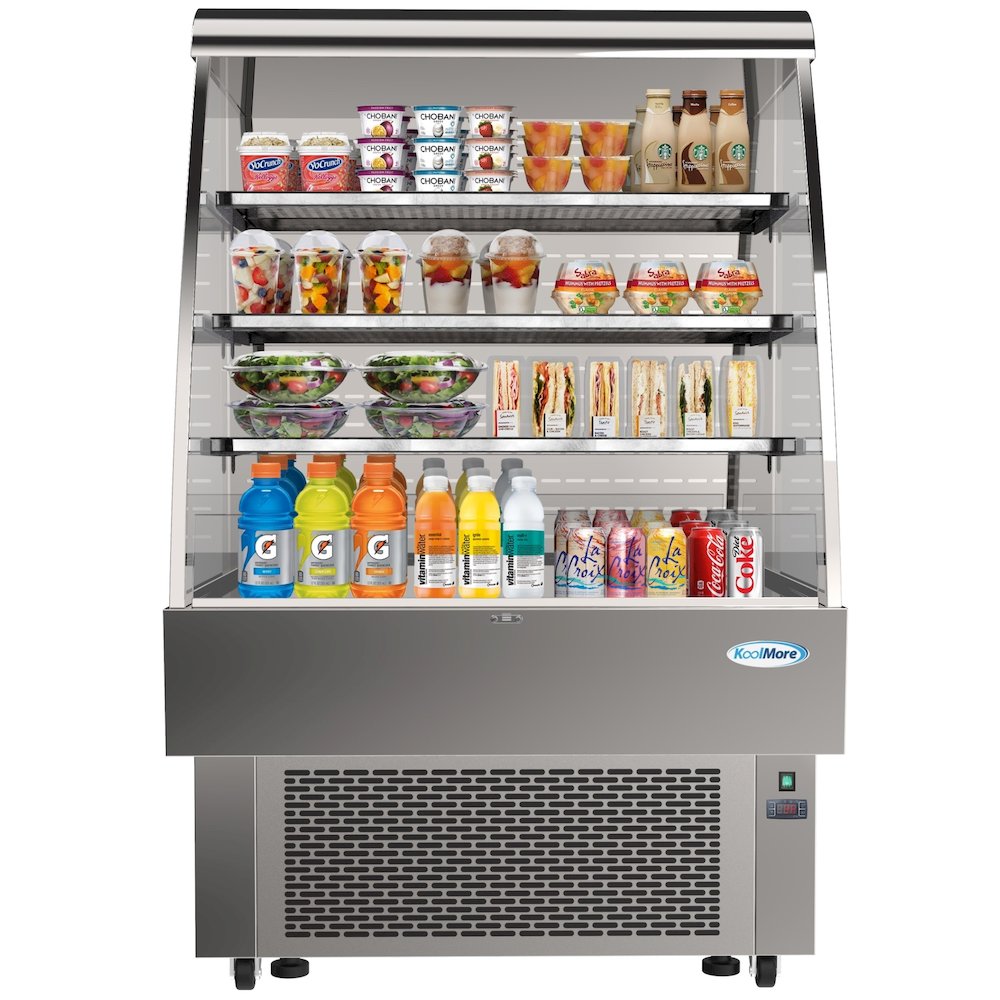 35 in. Open Air Grab and Go Refrigerator - 13.4 Cu Ft.. Picture 3