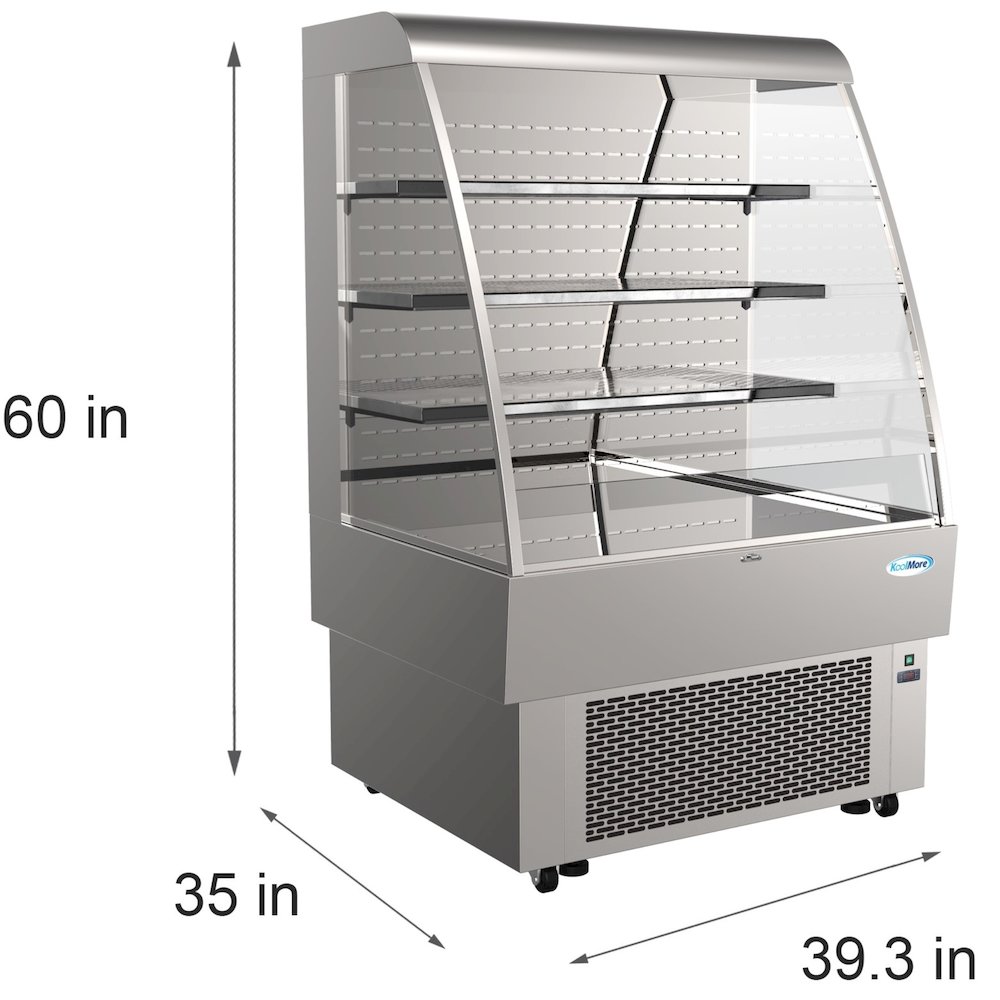 35 in. Open Air Grab and Go Refrigerator - 13.4 Cu Ft.. Picture 7