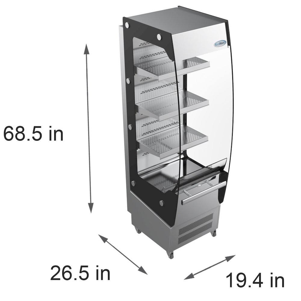 26 in. Open Air Grab and Go Refrigerator - 7.7 Cu Ft.. Picture 5