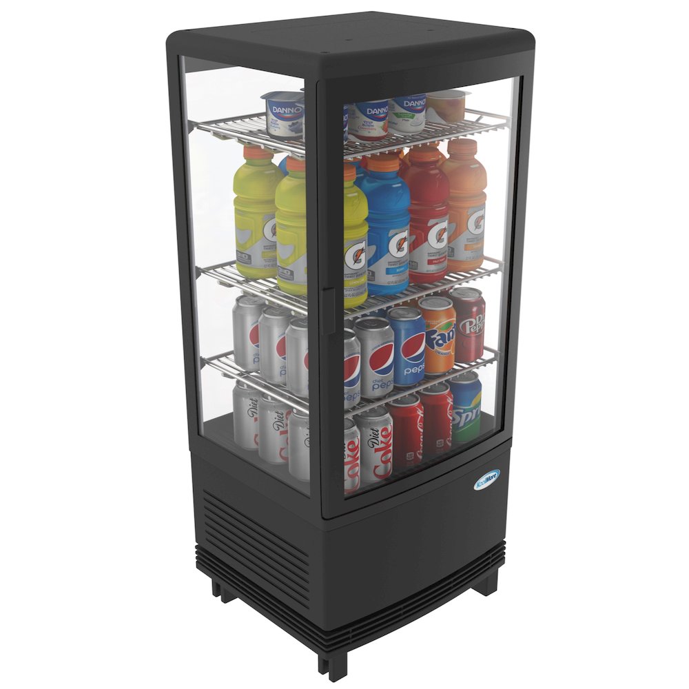 17 in. Black Countertop Display Refrigerator - 3 Cu Ft.. Picture 1